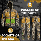 Quiet Hunting Suit Camouflage Softshell Clothes Clothing