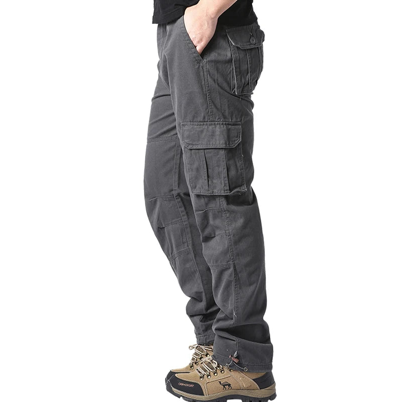 Large Pocket Loose Overalls Men's Outdoor Sports