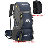50L Travel Backpack Camping Men Large Waterproof O