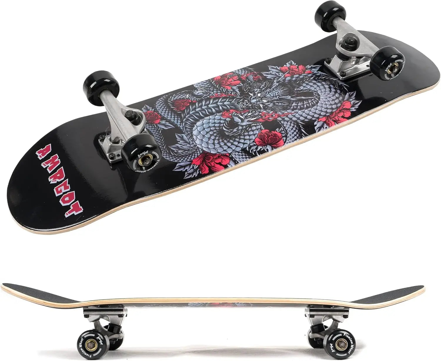 Complete Skateboard for Beginners, Kids & Adults,