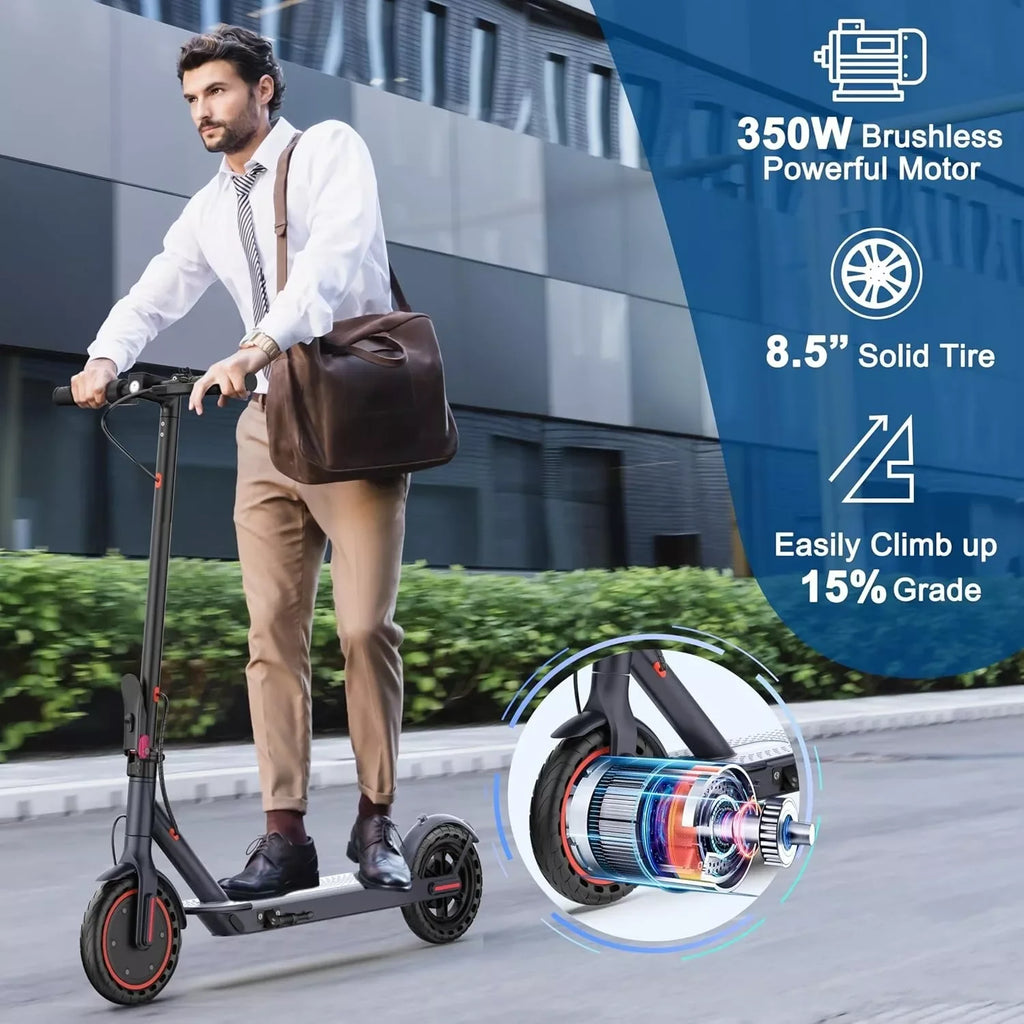 Electric Scooter 350W 19mph APP Smart Control