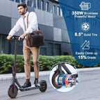 Electric Scooter 350W 19mph APP Smart Control