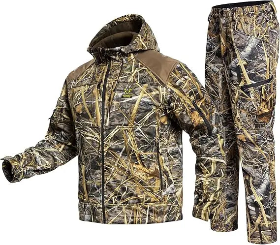 Quiet Hunting Suit Camouflage Softshell Clothes Clothing