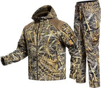 Quiet Hunting Suit Camouflage Softshell Clothes Clothing