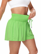 Women's 2-in-1 High Waist Running Shorts