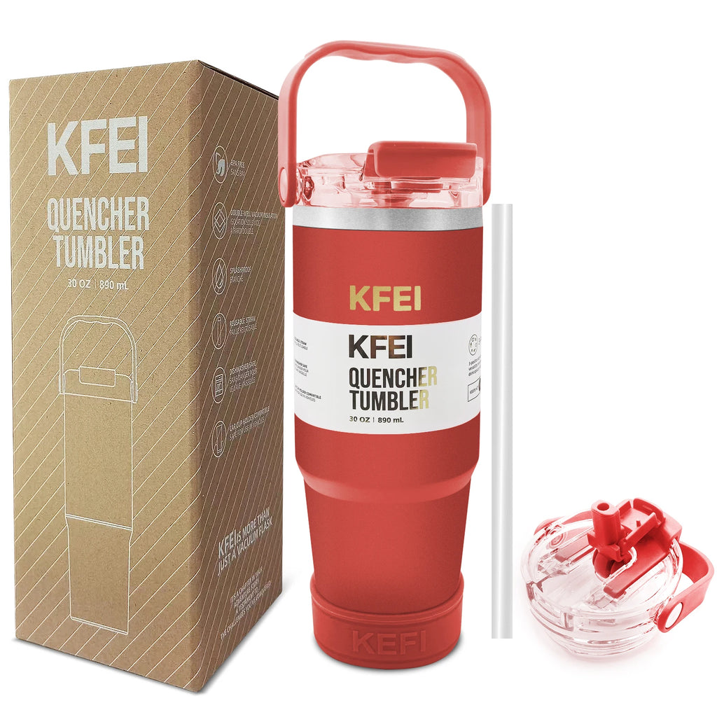 30oz Solid Color Double Wall Stainless Tumbler,