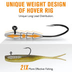 15PCS Hover Rig Jighead Swimbait Jig Heads