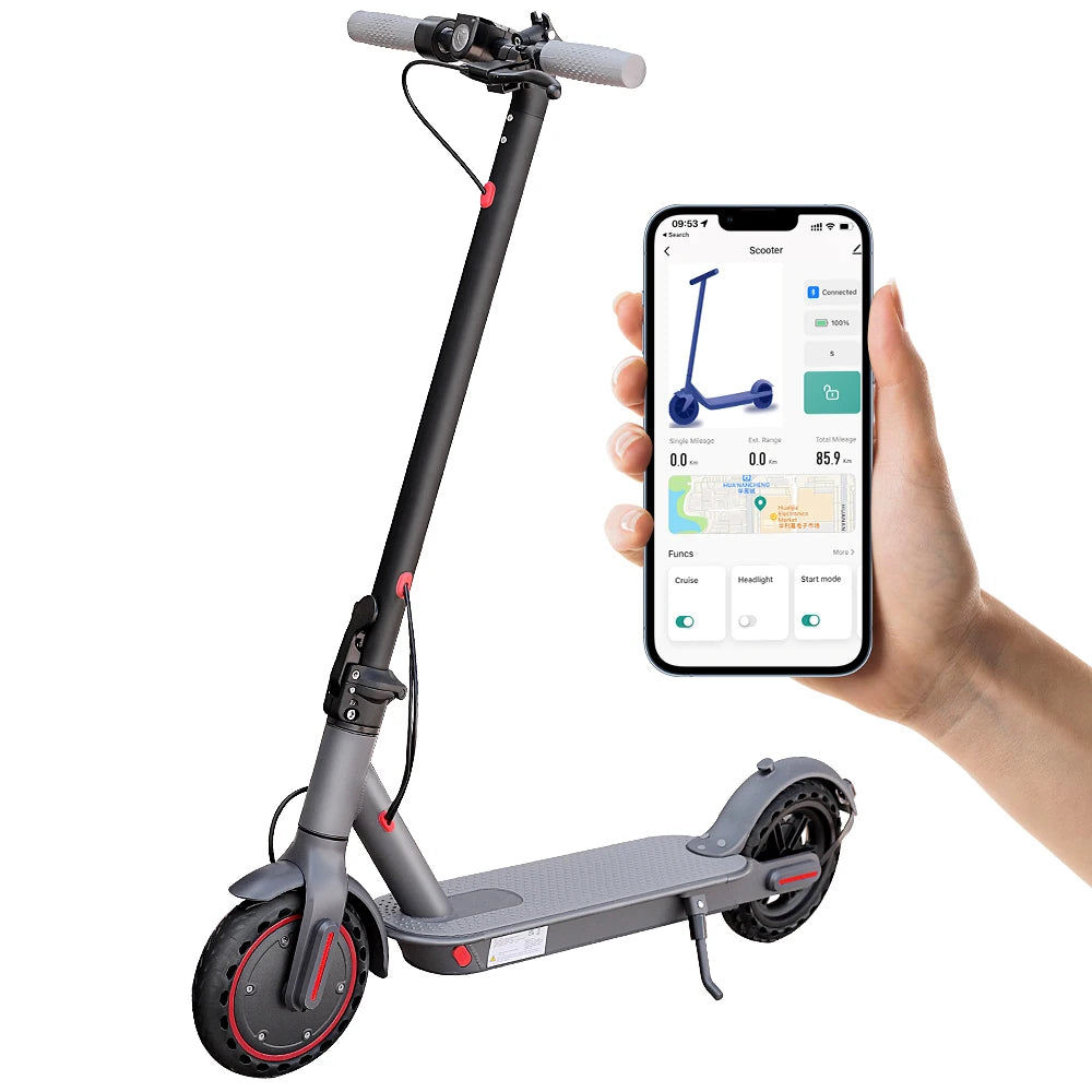 Electric Scooter 350W 19mph APP Smart Scooter