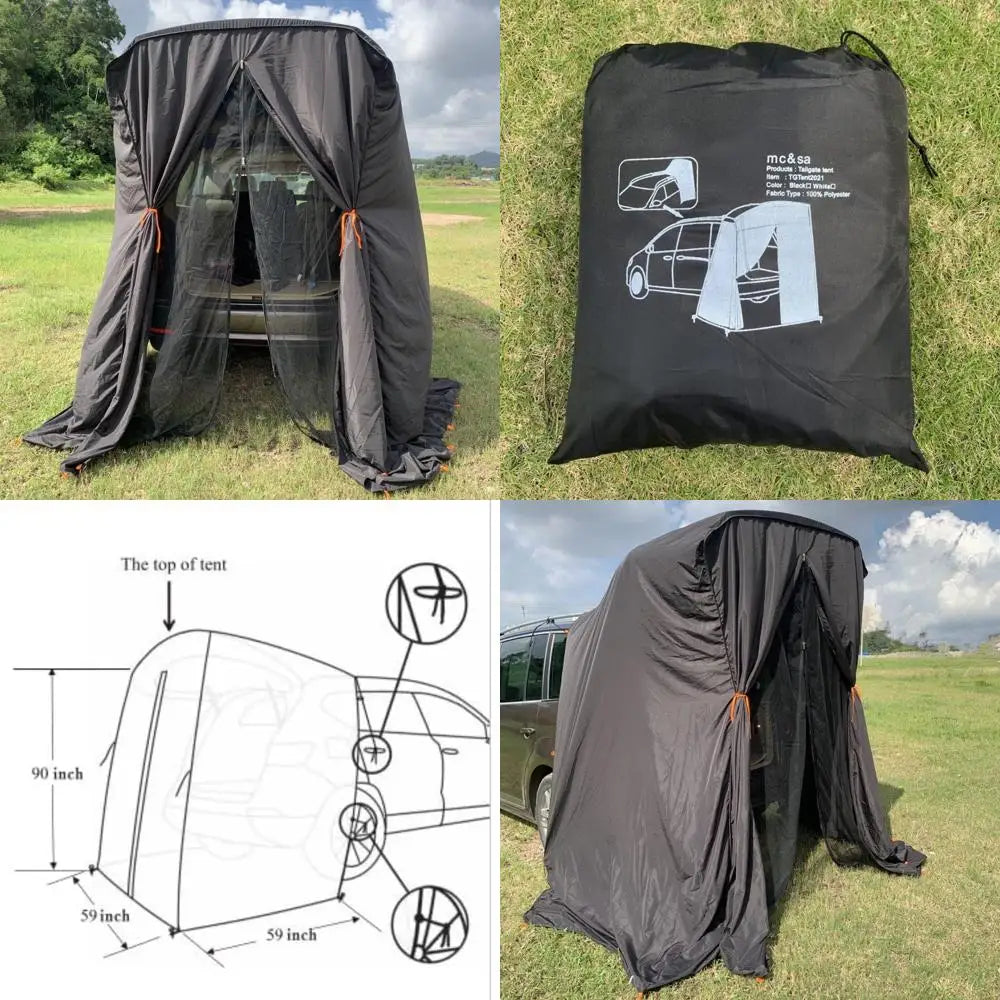 Waterproof SUV Tailgate Shelter Tent, Portable