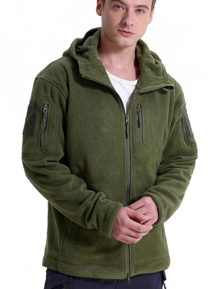 Men's Hunting Fleece Jacket Hiking Hunting