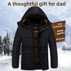Fleece Winter Jacket for Middle-Aged,Elderly