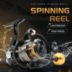 HM NEW Fishing Reel Spinning Reel Metal Reel Cup