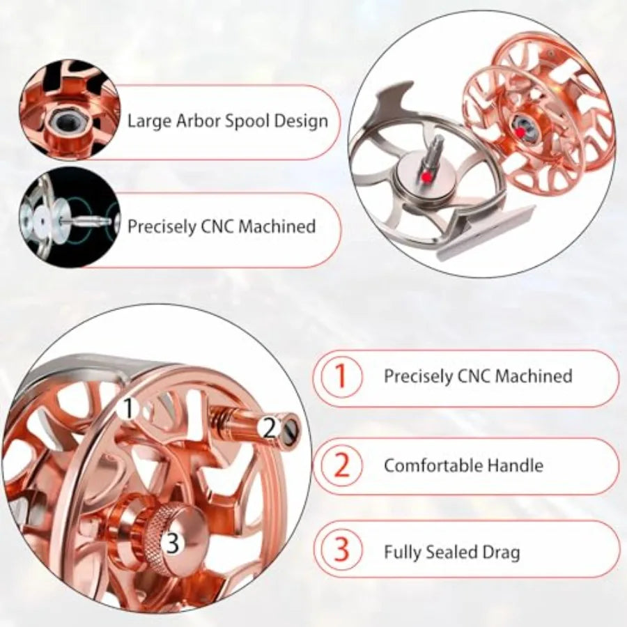 Fly Fishing Rod and Reel Combo