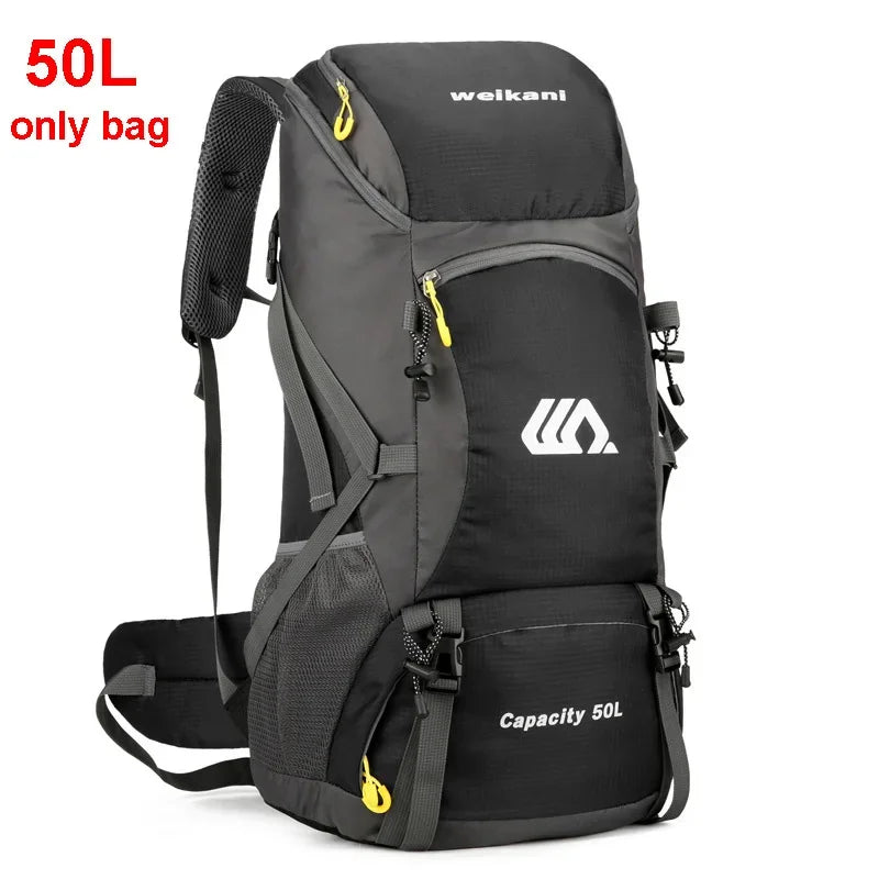 50L Travel Backpack Camping Men Large Waterproof O