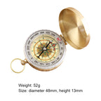 Outdoor Compass Pure Copper Multifunctional Mountaineering Camping