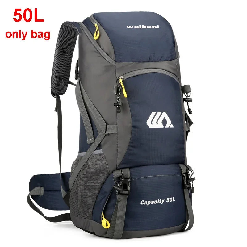 50L Travel Backpack Camping Men Large Waterproof O