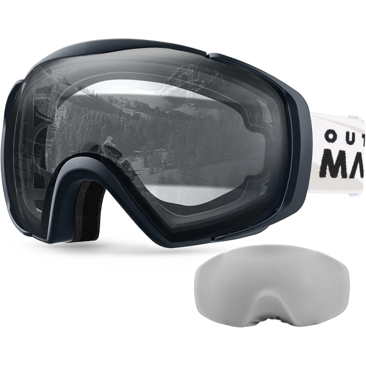 Outdoor Master Ski Goggles With Covered Snowboard Ski Goggles