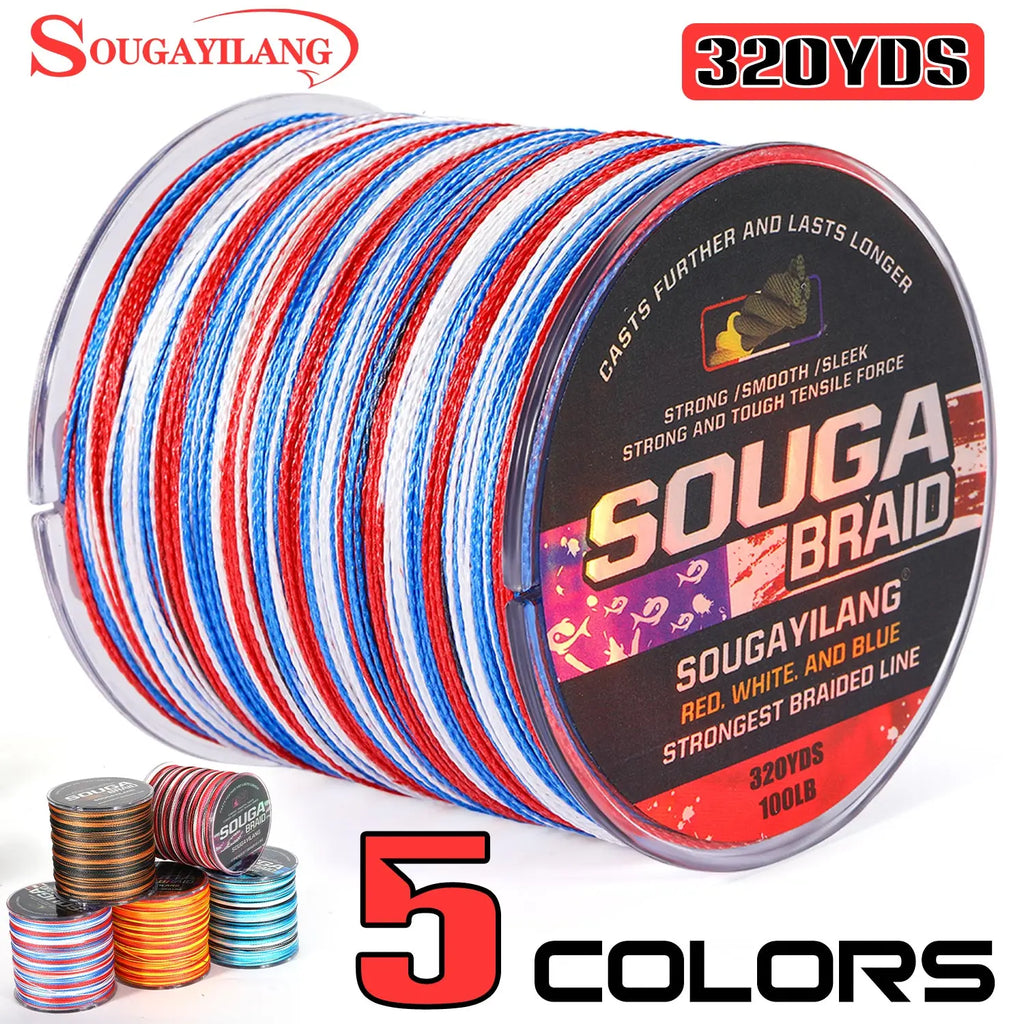 Strand Braided Fishing Line 300M Multifilament Carp Fishing