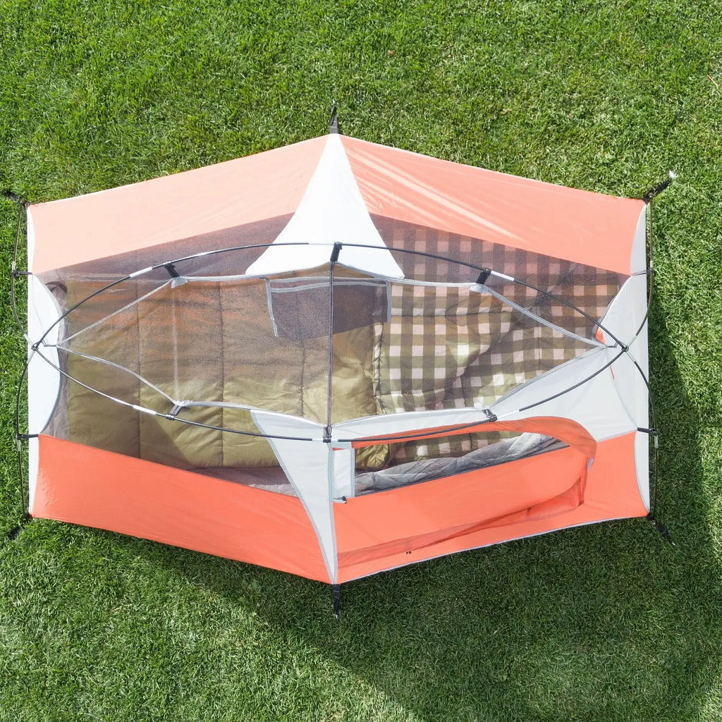 Oversized 1-Person Hiker Tent with Large Door,