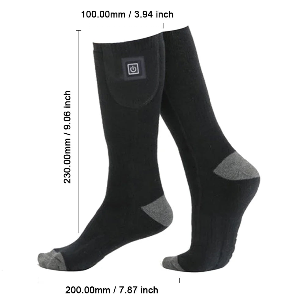 Electric Heating Socks 3 Level Temperature Winter Heating
