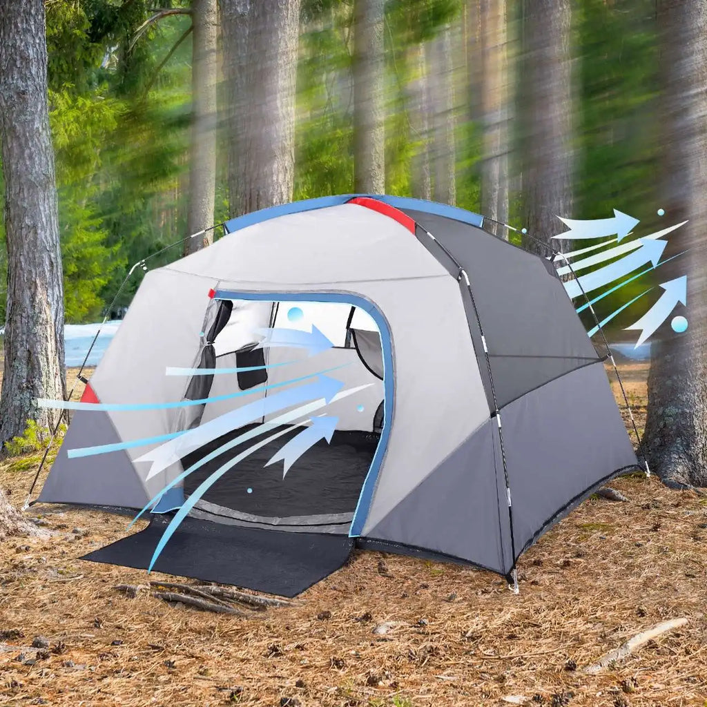 Camping Tent 4 Person to 6 Person Sunshade