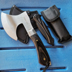 Stainless Steel Axe & Folding Knife Combo Set