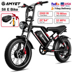 Men 2000W Dual Motor Bicycle 48V 25AH Battery