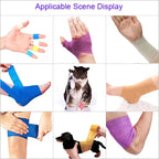 10 pcs Colorful Sports Self Adhesive Elastic Bandage Wrap Tape