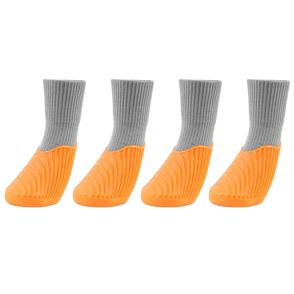 4Pcs Outdoor Pet Dog Boots Paw Protector