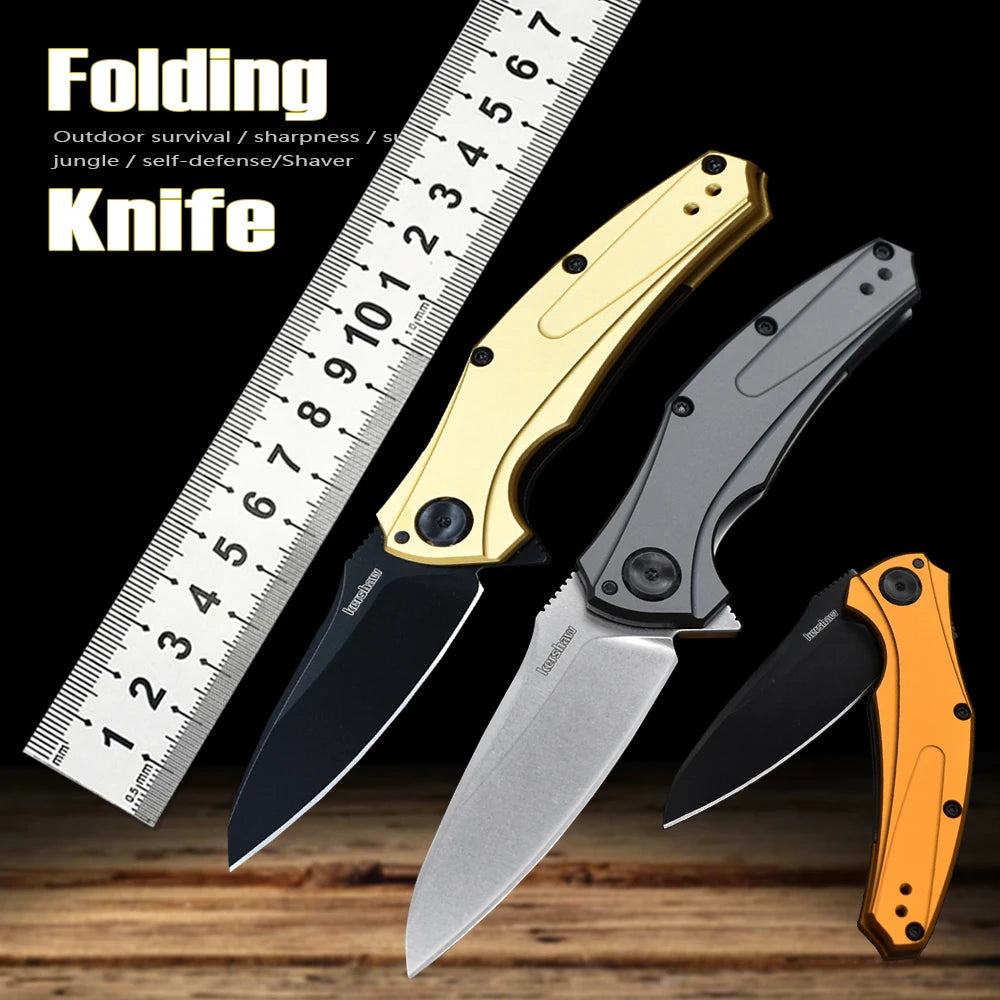 Mini Pocket Folding Knife Aluminum