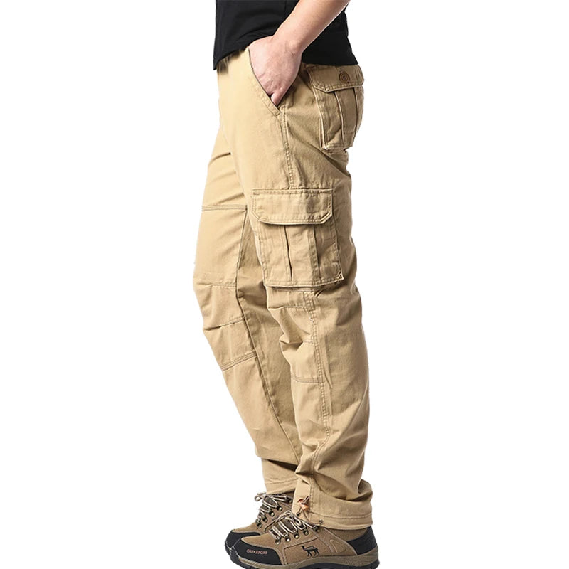 Large Pocket Loose Overalls Men's Outdoor Sports