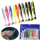 50/20/10Pcs Fishing Lure 9cm  Tail Worm