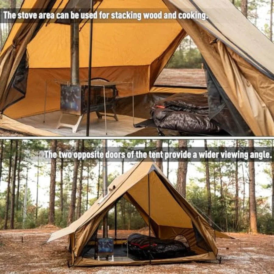 Camping Hot Tent Cabin Tent Chalet