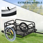 Bike Cargo Trailer For Hefty Loads, Foldable