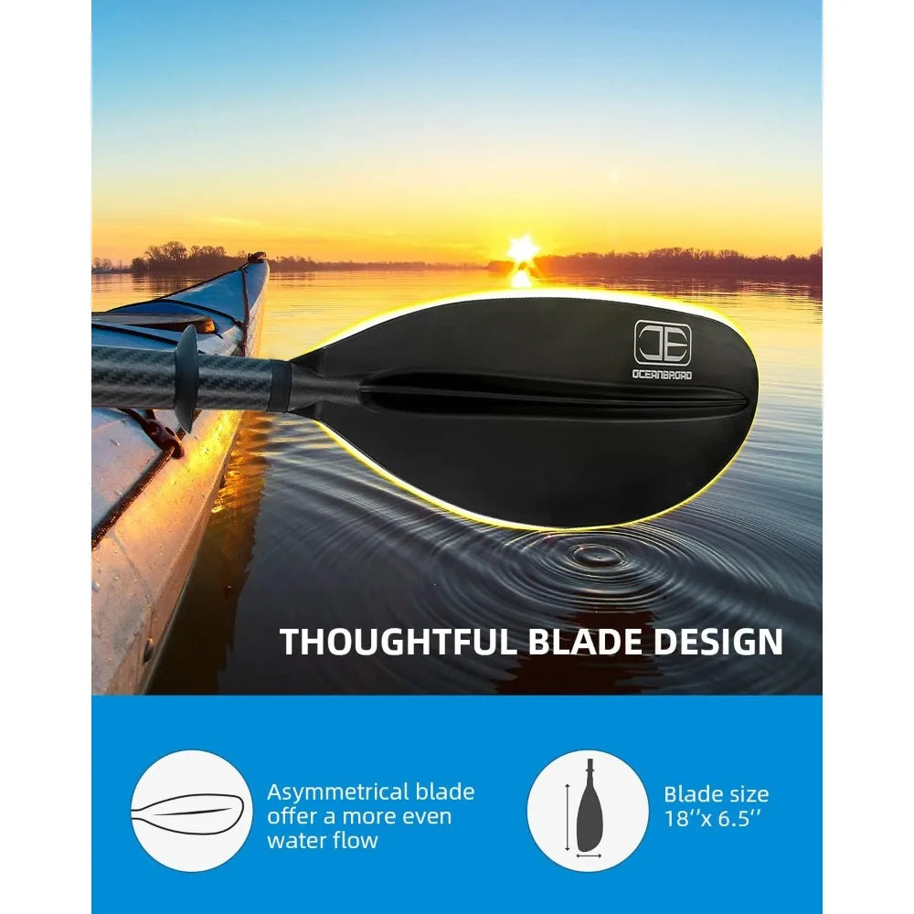 Adjustable Carbon Fiber Kayak Paddle