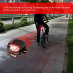 10-20PCS LED Silicone Bicycle Front Rear Light Set