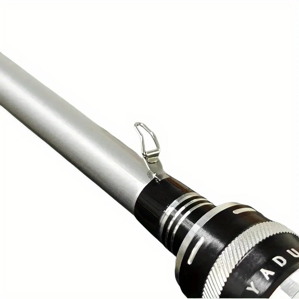 180cm/ 70.86inch-Silvery Carbon Fiber Lure Fishing Rod-