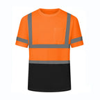 Men s Reflective Safety Short Sleeve Hi Vis