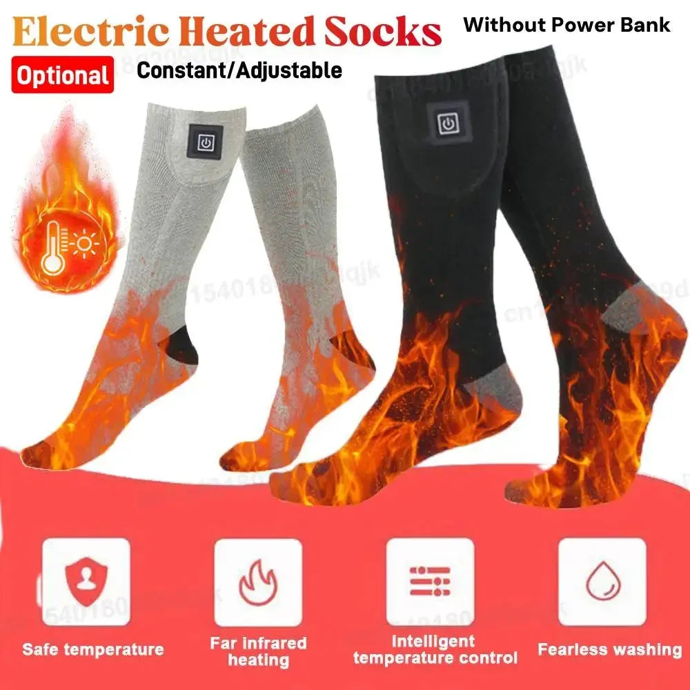 Electric Heating Socks 3 Level Temperature Winter Heating
