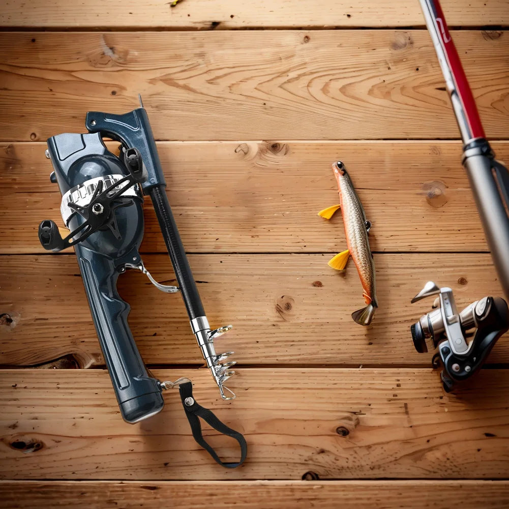 Folding Fishing Rod Telescopic Fishing Pole