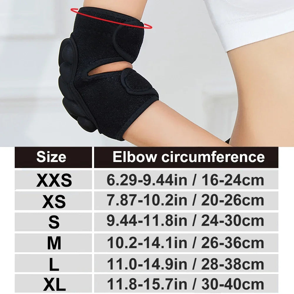 1Pair Knee Elbow Pad Brace Support for Cycling Skiing Snowboard Roller Skating Skateboard Extreme Sports Protective Gear Kneepad
