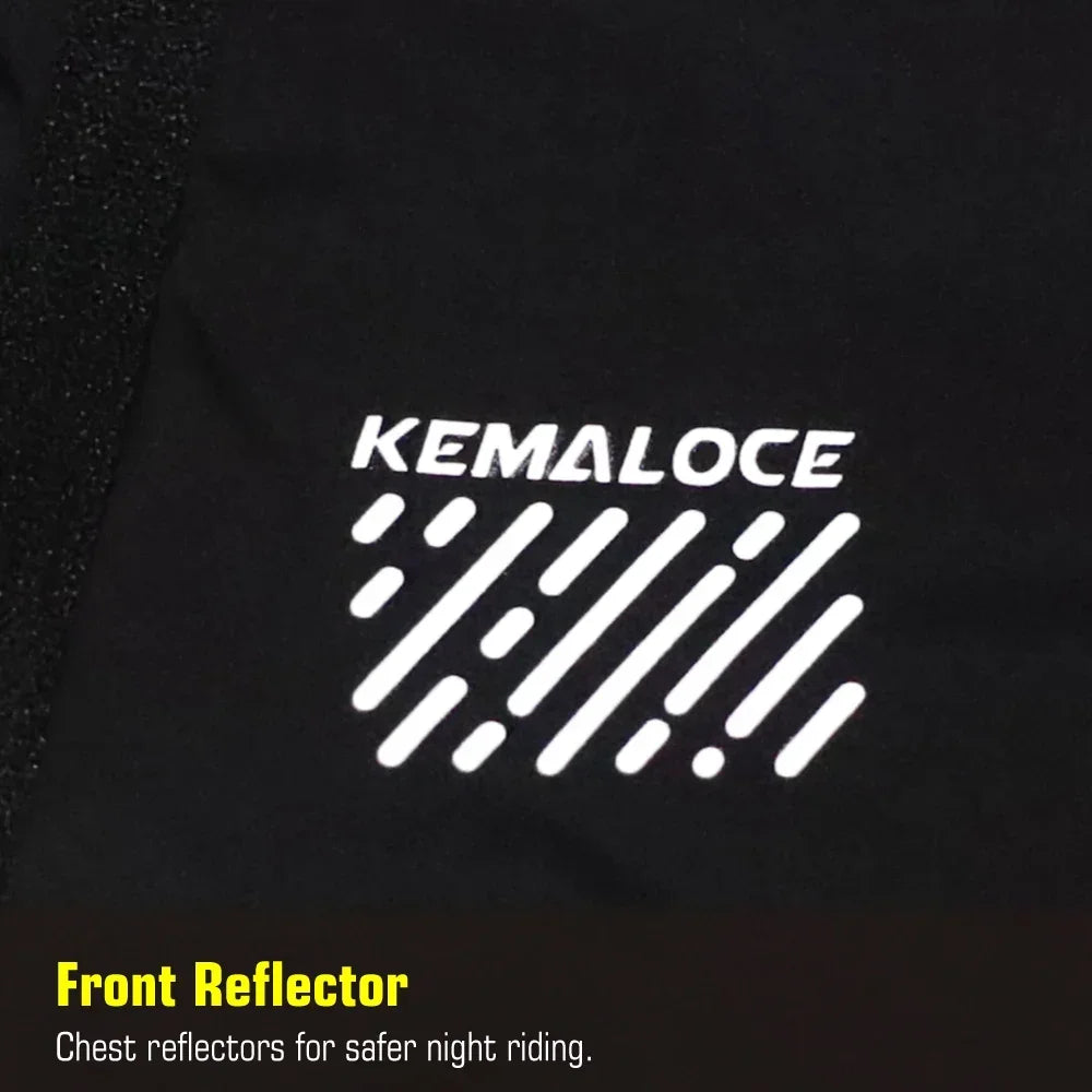 KEMALOCE Cycling Jacket Windproof Men 2025 Ultralight
