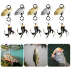 5Pcs Fly Hooks Fly Fishing Bait