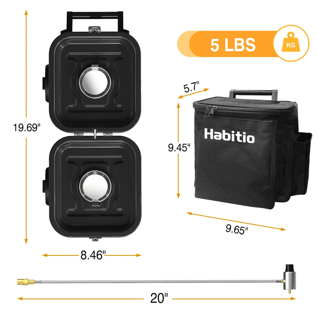 Camping Gas Stove Portable Outdoor Gas Burner