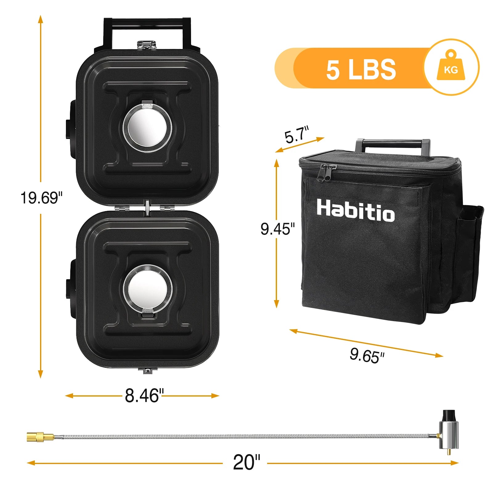 Camping Gas Stove Portable Outdoor Gas Burner