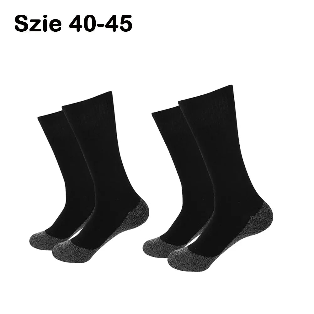 1pair Unisex Winter Warm Self-Heating Health Socks