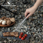 Boundless Voyage Titanium BBQ Tongs Ultralight Food