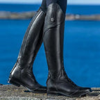 Women's Equestrian Boots Leather Knee High