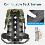 50L Travel Backpack Camping Men Large Waterproof O