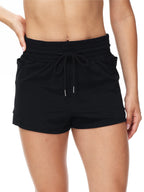 Women's High Waist Running Shorts Side Pocket